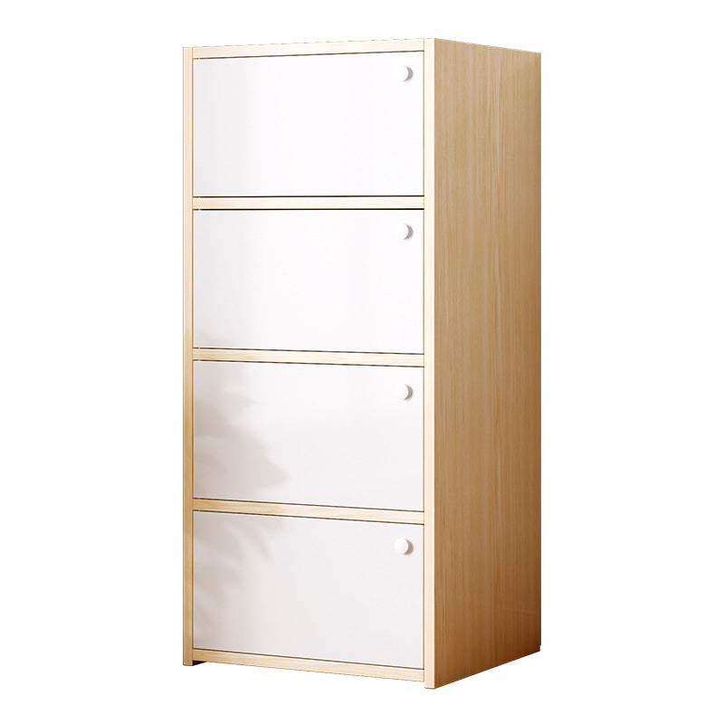 15.74" L Modern Accent Cabinet Wooden Storage Cabinet with Shelves