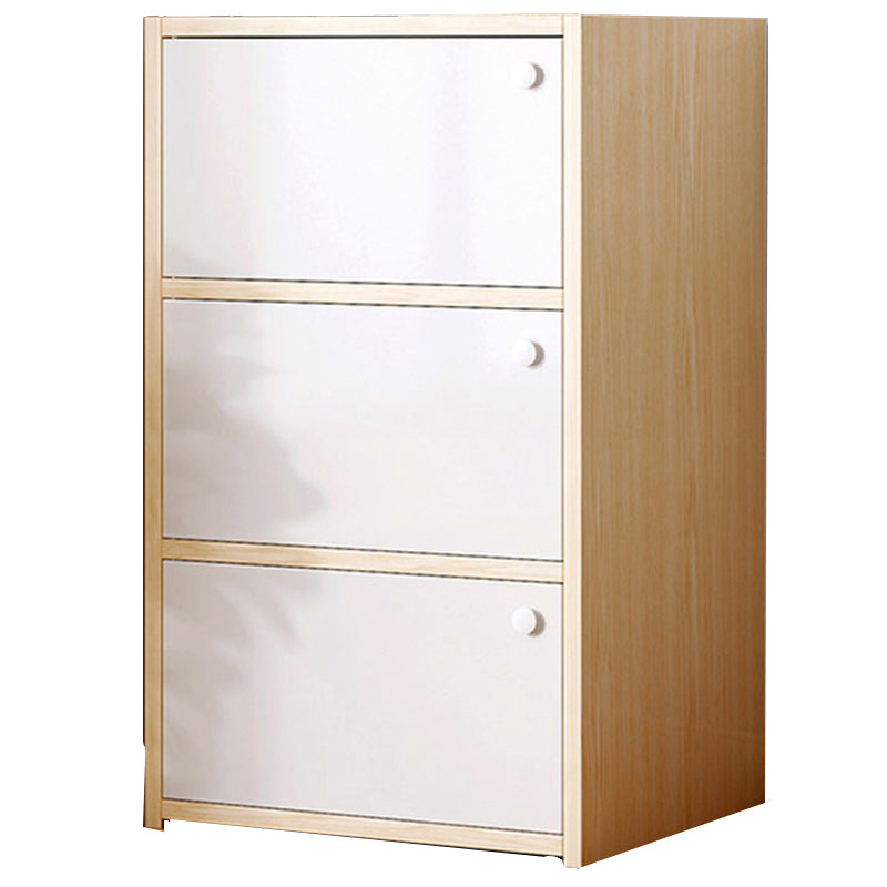 15.74" L Modern Accent Cabinet Wooden Storage Cabinet with Shelves