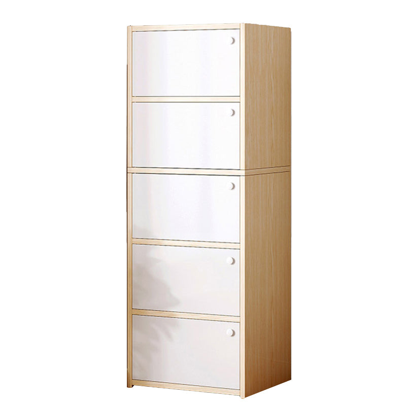 15.74" L Modern Accent Cabinet Wooden Storage Cabinet with Shelves