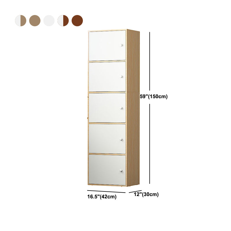 Contemporary Rectangle Manufactured Wood An With Doors Accent Cabinet