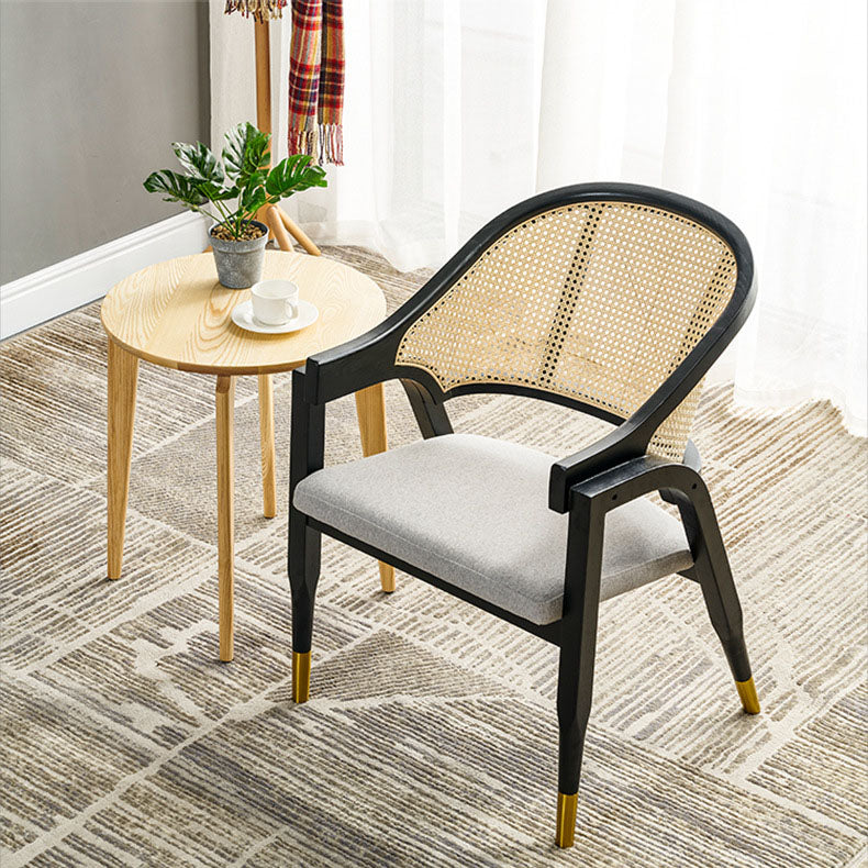 Traditional Style Chairs Dining Wooden Arm Chairs for Kitchen