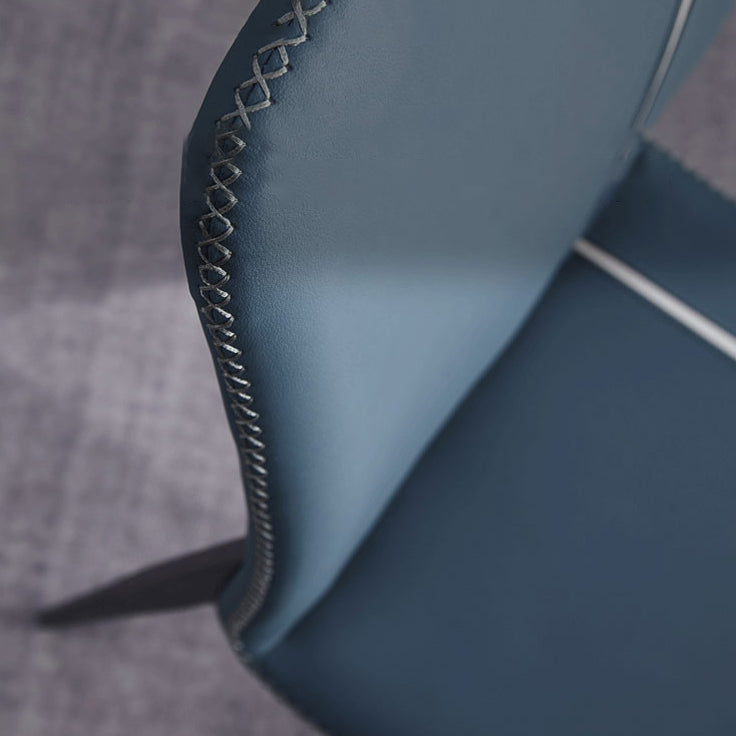 Metal Modern Indoor-Outdoor Side Chairs Parsons Dining Chair