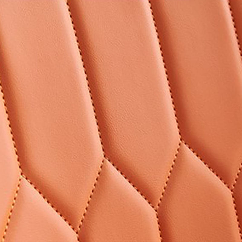 Scandinavian Upholstered Side Chairs Solid Back Chair for Kitchen