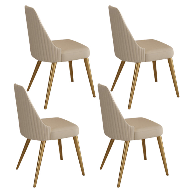 Glam Sintered Stone Dining Set Rectangle 1/4/5/7 Pieces Dining Set with Pedestal Base