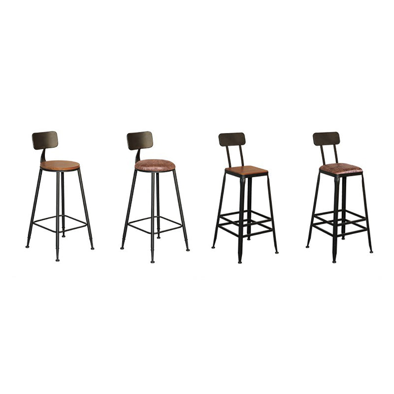 Industrial 1/4/7 Pieces Bar Table Set Rectangle Pine Wood Counter Table for Cafe