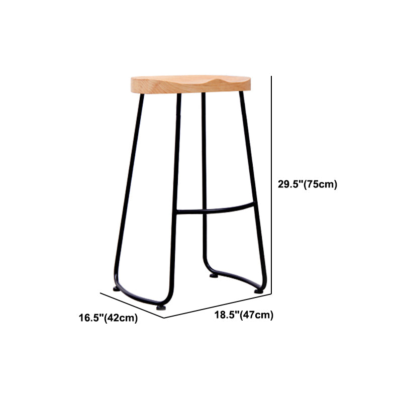 1/2 Pieces Luxurious Rectangular Pub Table Set Wooden Counter Table with Backless Stools