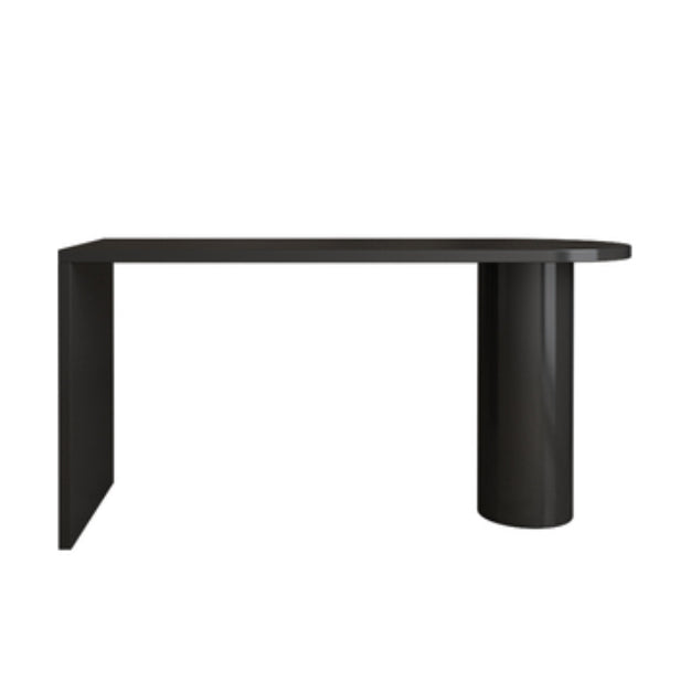 Modern Double Pedestal Bar Height Table Solid Wood Living Room Hall/Pub Table