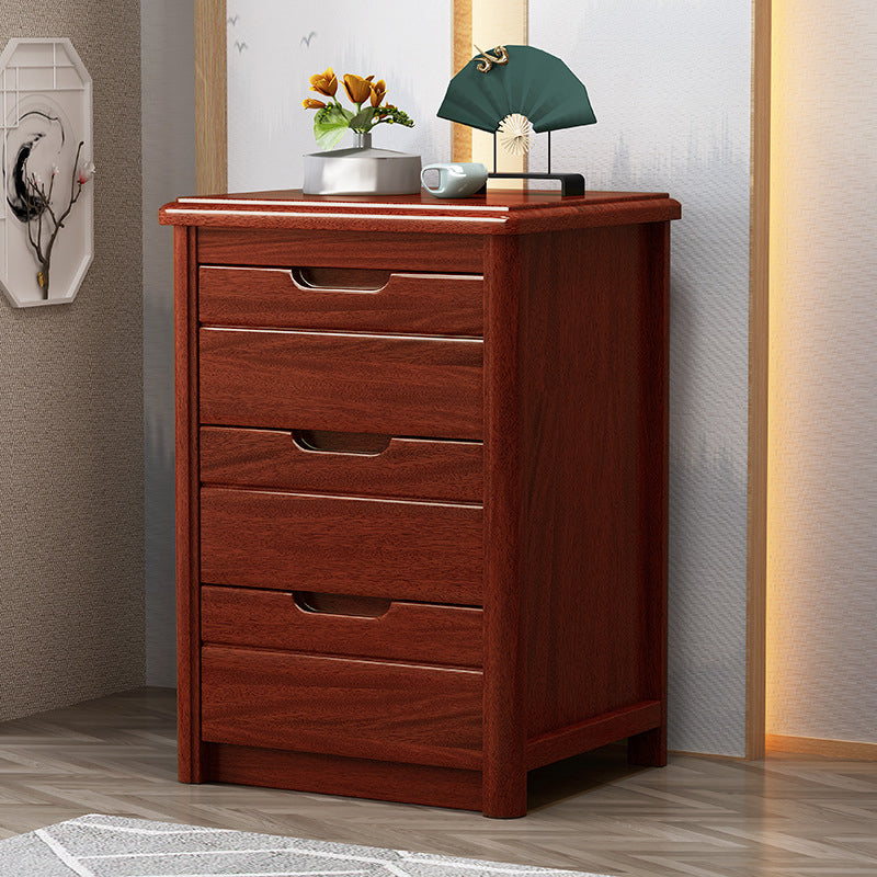 Traditional Solid Wood Storage Chest Dresser Bedroom Vertical Dresser