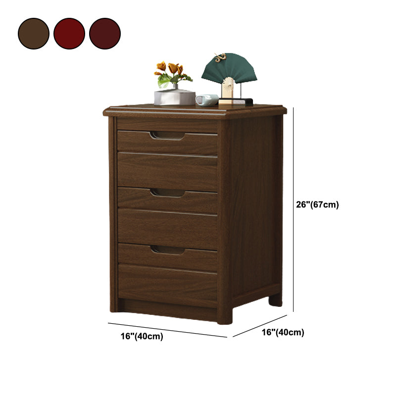 Traditional Solid Wood Storage Chest Dresser Bedroom Vertical Dresser