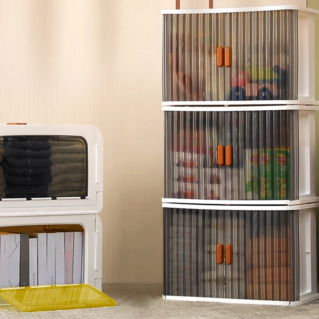 Modern Style Wooden Wardrobe Plastic Freestanding Wardrobe Closet for Bedroom