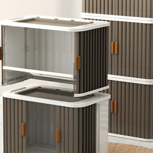 Modern Style Wooden Wardrobe Plastic Freestanding Wardrobe Closet for Bedroom