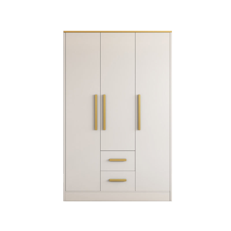 Contemporary Style Wardrobe Wooden Wardrobe Closet with Door