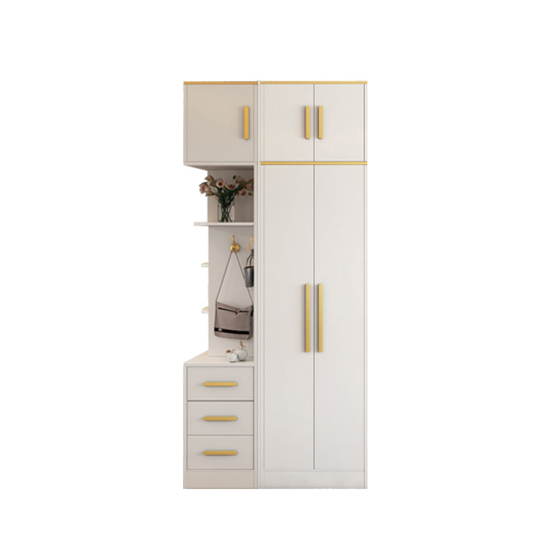 Contemporary Style Wardrobe Wooden Wardrobe Closet with Door