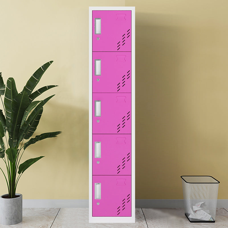 Contemporary Steel Wardrobe Armoire Hinged Wardrobe Cabinet for Home