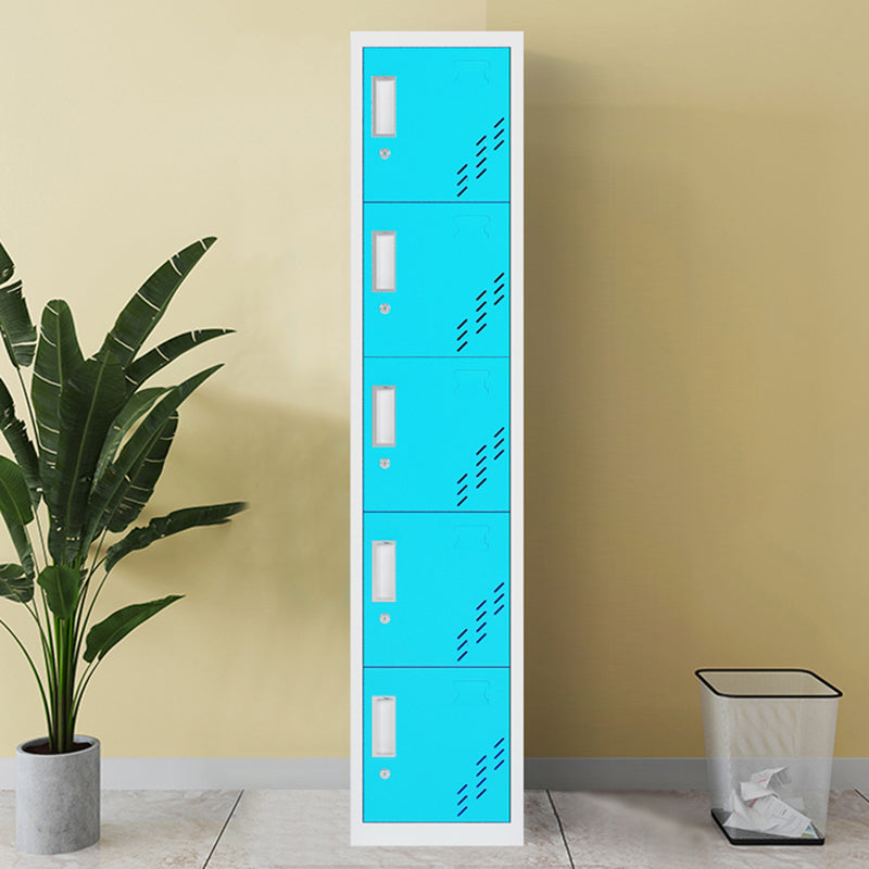 Contemporary Steel Wardrobe Armoire Hinged Wardrobe Cabinet for Home