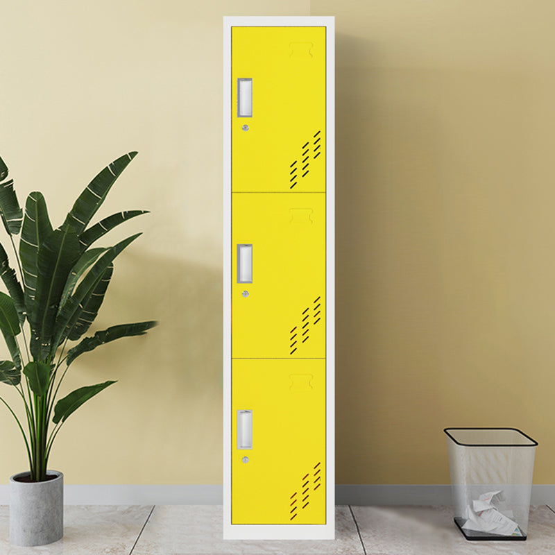 Contemporary Steel Wardrobe Armoire Hinged Wardrobe Cabinet for Home