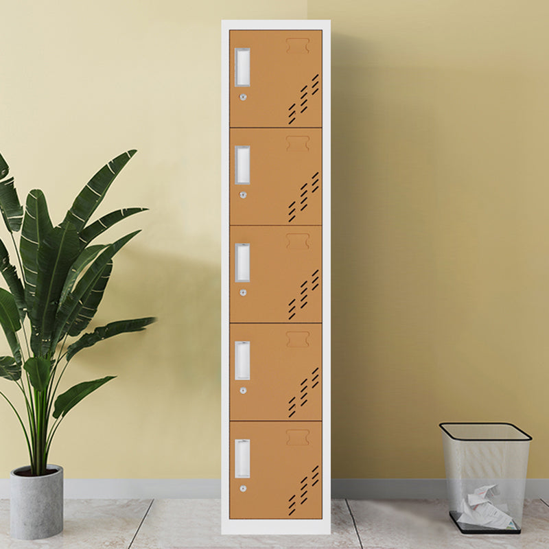 Contemporary Steel Wardrobe Armoire Hinged Wardrobe Cabinet for Home