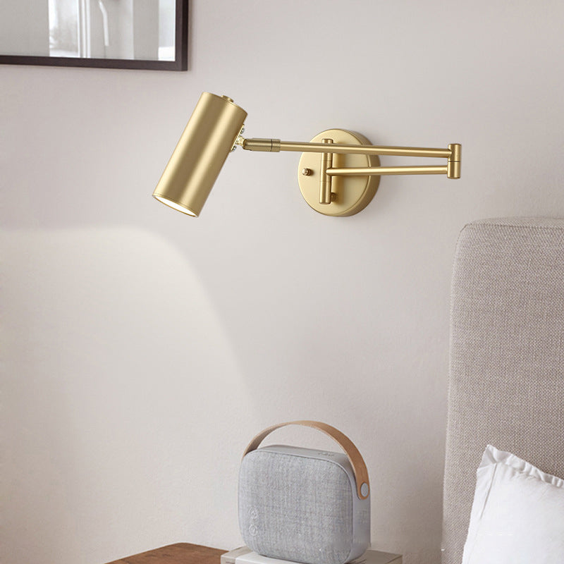 Modern Style Wall Mount Light Household Wall Light Sconce with Adjustable Arm