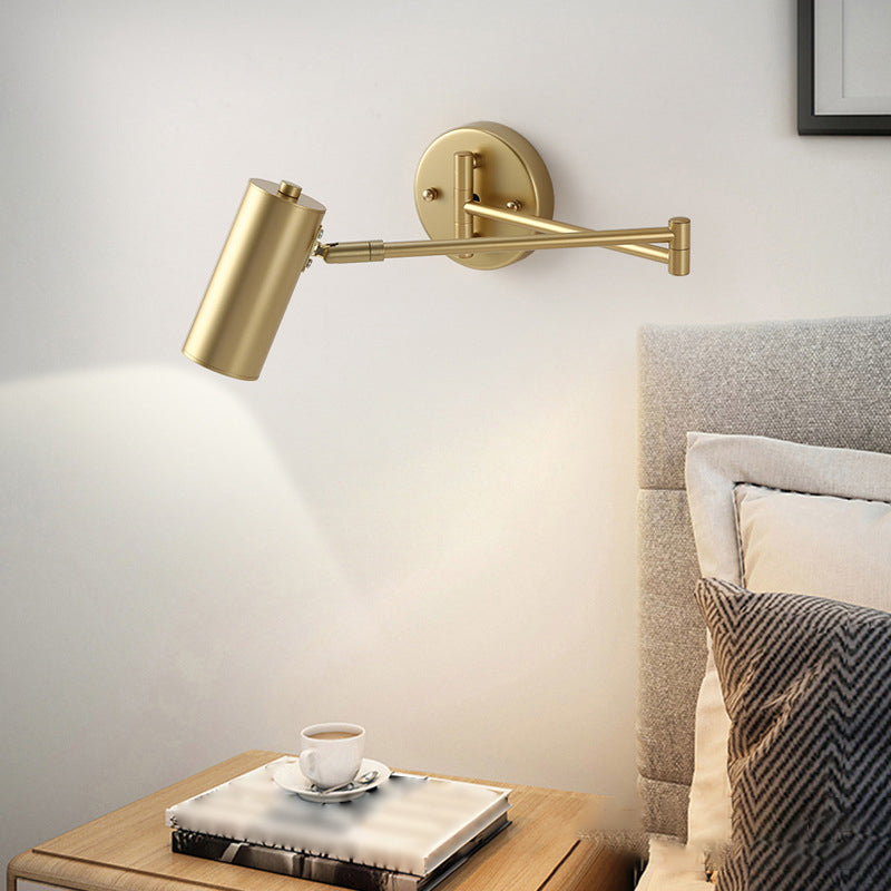 Modern Style Wall Mount Light Household Wall Light Sconce with Adjustable Arm