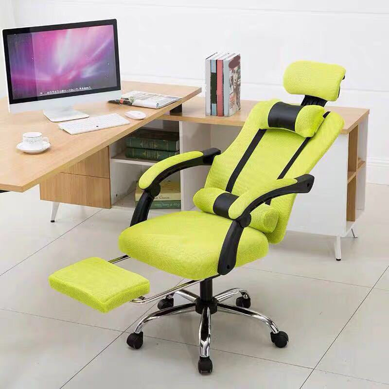 Modern Computer Chair Fixed Arms Chair Ergonomic Mesh Task Chair
