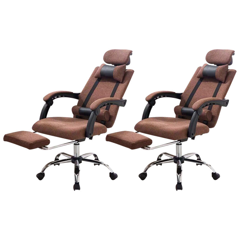 Modern Computer Chair Fixed Arms Chair Ergonomic Mesh Task Chair
