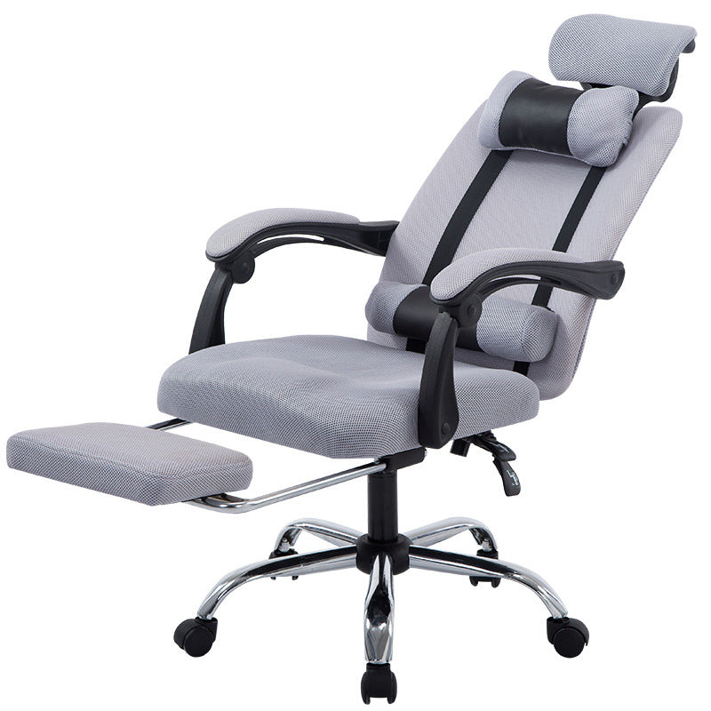 Modern Computer Chair Fixed Arms Chair Ergonomic Mesh Task Chair