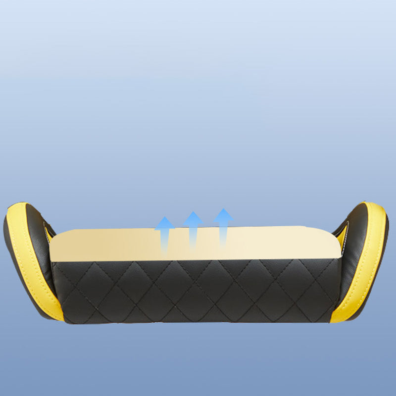 Modern Faux Leather Chair Lumbar Support Desk Chair Computer Chair