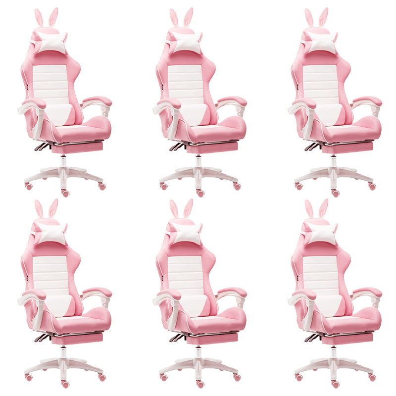 Modern Computer Chair Adjustable Arms High Back Chair with Wheels