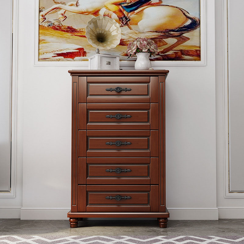 Modern Storage Chest Dresser Solid Wood Dresser with 3/4/5 Drawers