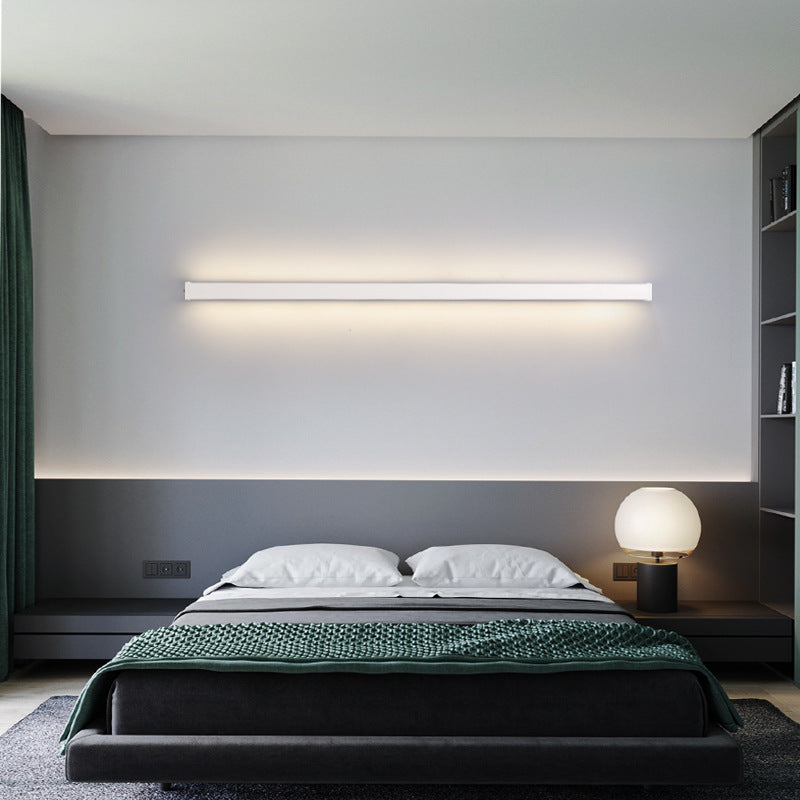 Moderner Stil linearer Wandleuchten Metall 1 Licht Wandleuchte Leuchten