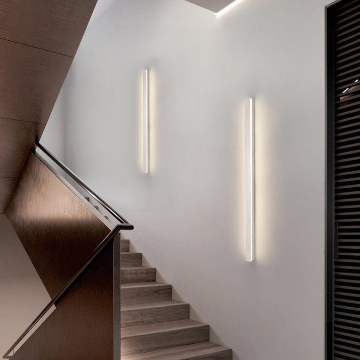Moderner Stil linearer Wandleuchten Metall 1 Licht Wandleuchte Leuchten