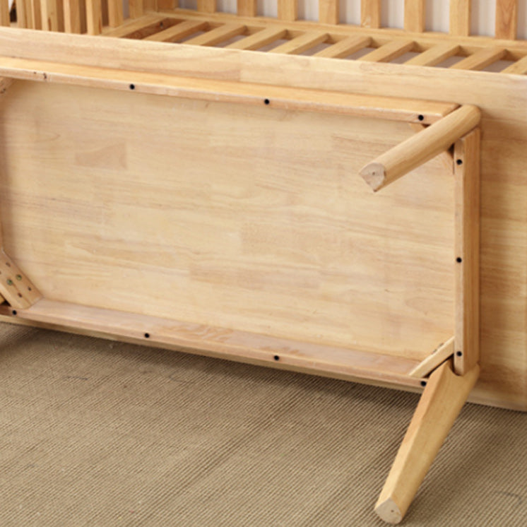 Scandinavian Solid Wood Coffee Table with 4 Legs Coffee Cocktail Table