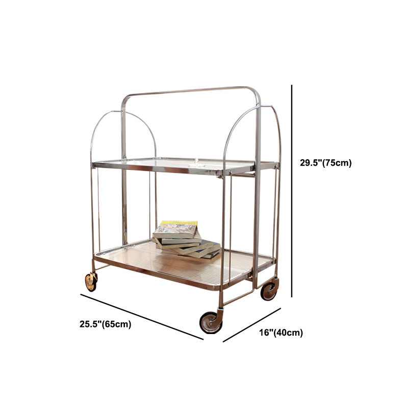 29.53" Tall Contemporary Style Side End Table Glass Sofa Side Accent Table