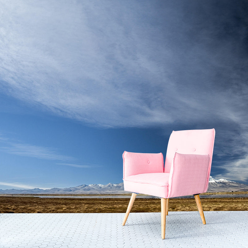 Contemporar Landscapes Wallpaper Living Room Photography Stain Resistant Wall Mural