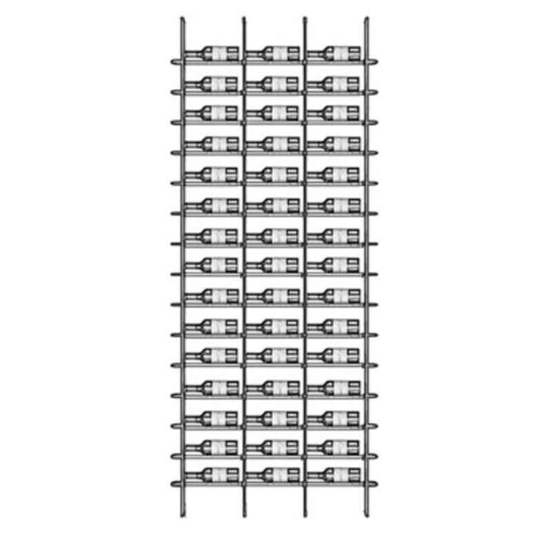 Floor Industrial Wine Rack Bottle Black Iron Bottle Holder for Bar