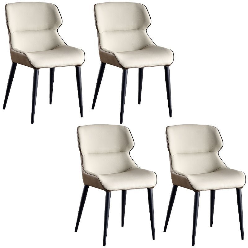 Modern Metal Dining Room Chair Wingback Arm Chair for Restaurant Use