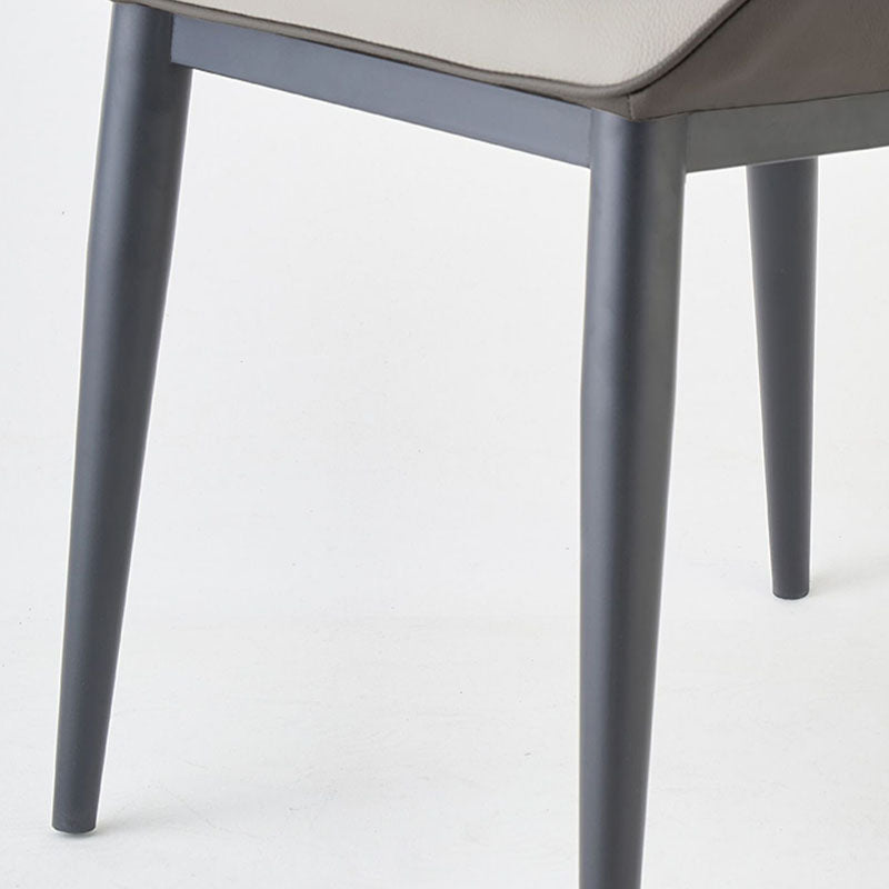 Contemporary Style Chair Kitchen Arm Wingback Chairs with Metal Legs