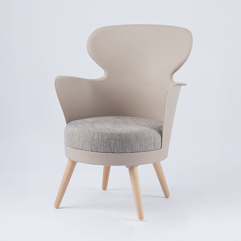 Modern Design Upholstered Dining Chairs Solid Back Chair for Home