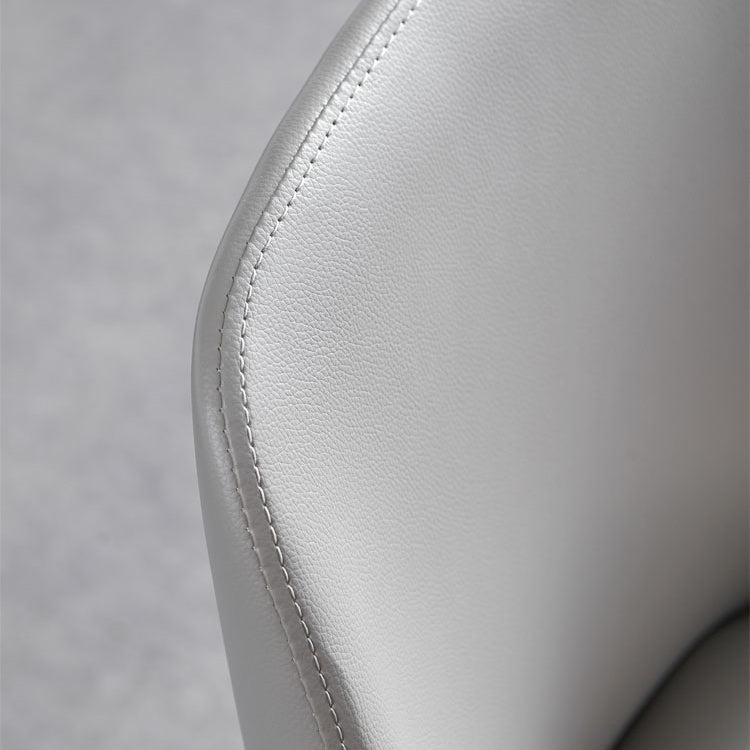 Modern Dining Room Side Chairs Ash Wood Armless Chairs for Home