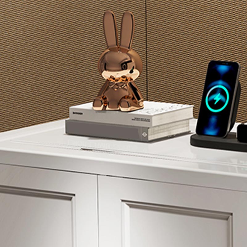 Contemporary Wardrobe Cabinet Plastic Hinged Wardrobe Armoire