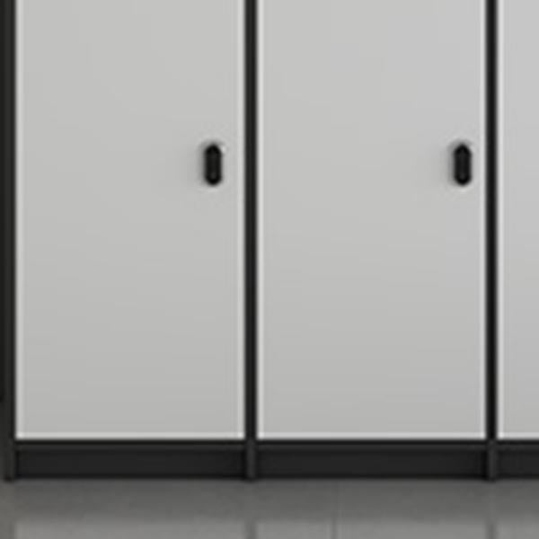 Natural Finish Cabinet with Hinged Door Contemporary Interior Storage Cabinet