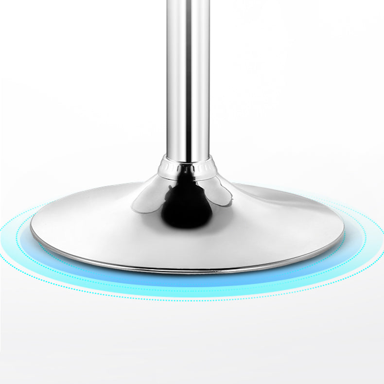 Modern Home Adjustable Height Stool Matte Finish Upholstered Barstools