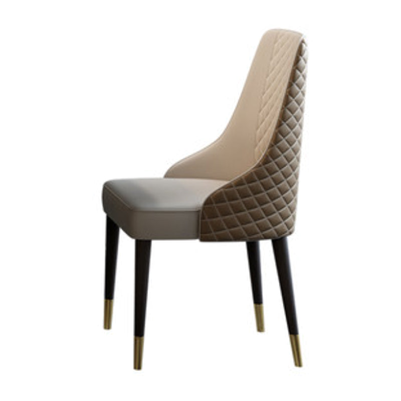 Glam 1/4/6/7/9 Pieces Dining Table Set White and Gold Rectangle Dinette Set