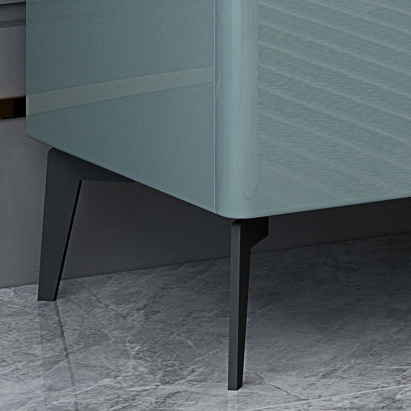 Glam Wooden 16" Wide Storage Chest Bedroom Chest with Drawers