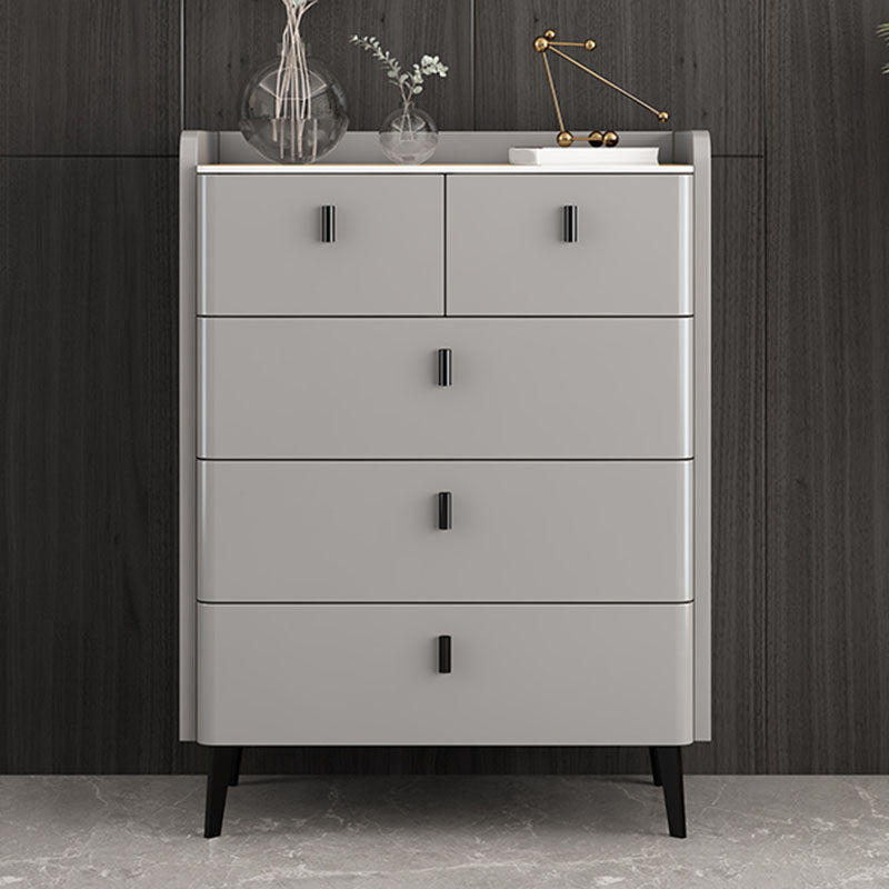 Contemporary Stone Top Storage Chest 15.75" Width Dresser for Bedroom
