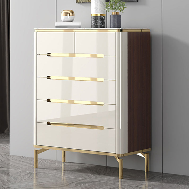 15.75-inch Width Storage Chest Stone Top Storage Chest Dresser for Bedroom