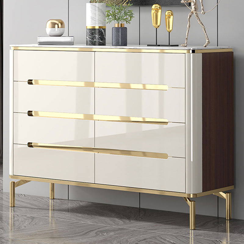15.75-inch Width Storage Chest Stone Top Storage Chest Dresser for Bedroom