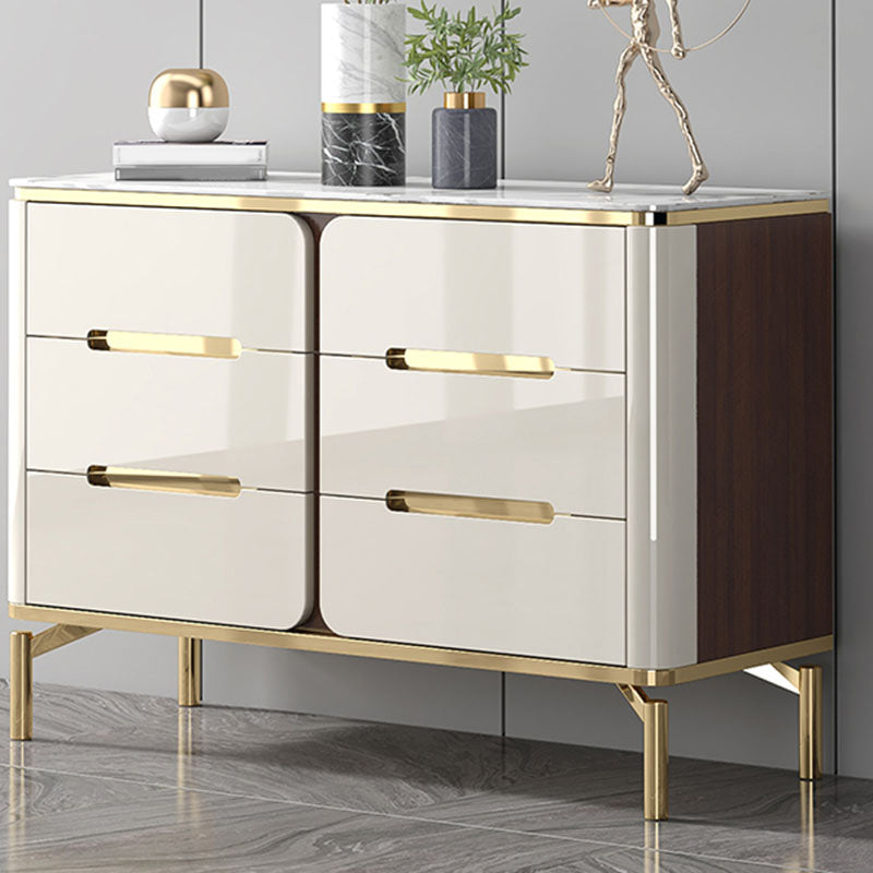 15.75-inch Width Storage Chest Stone Top Storage Chest Dresser for Bedroom