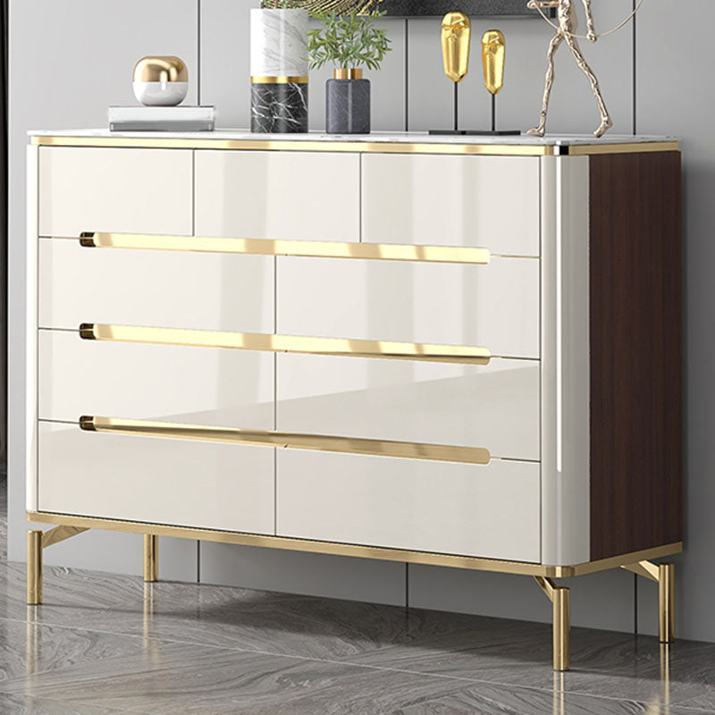 15.75-inch Width Storage Chest Stone Top Storage Chest Dresser for Bedroom