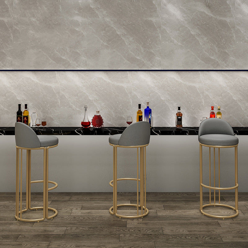 Glam 1/2/5 Pieces Sintered Stone Bar Table Set Round Counter Set for Home Use